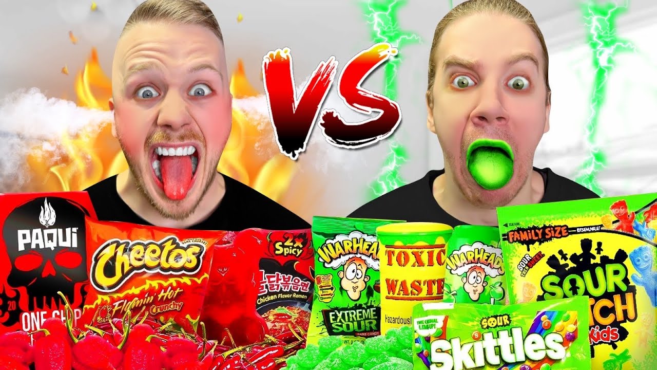 KISELO vs LJUTO IZAZOV!