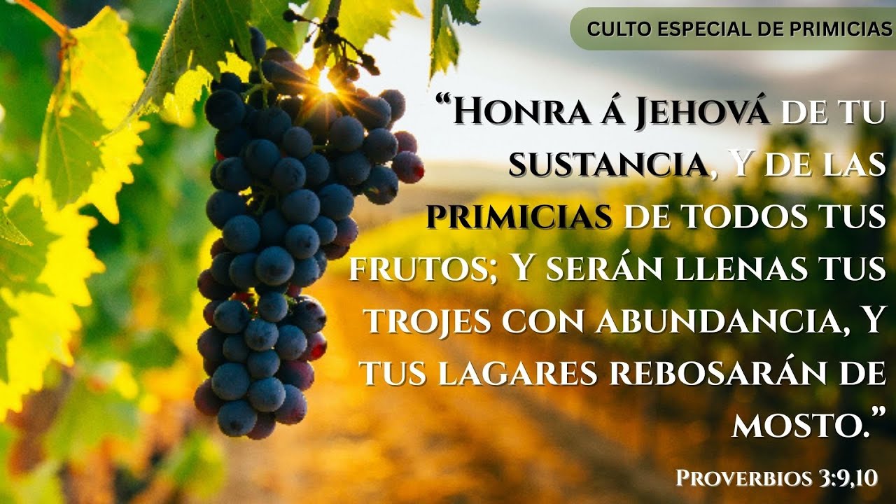 Culto Especial de Primicias | 1.18.26