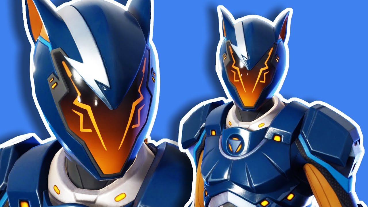Yellow Mecha Strike Sentry (PS5 Fortnite Gameplay)