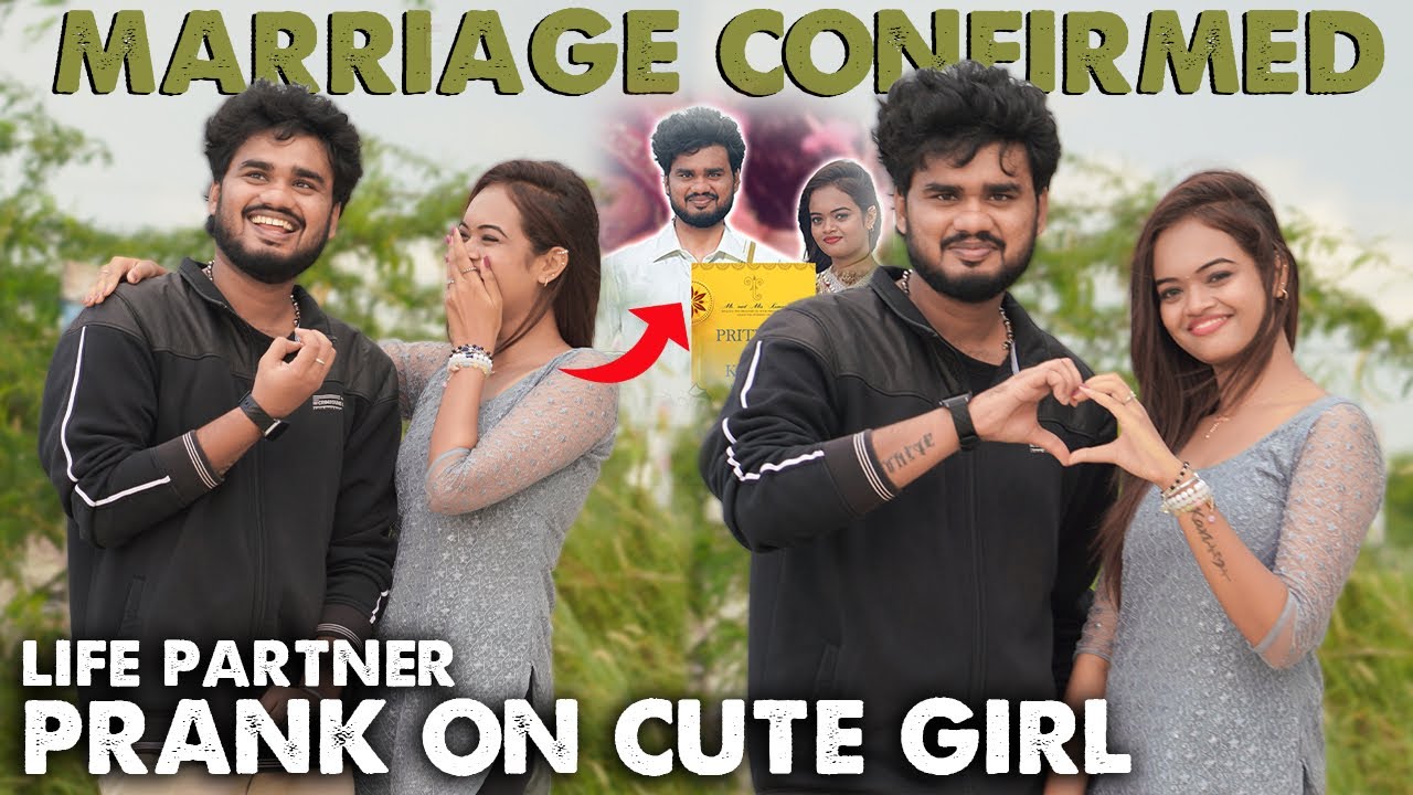 Marriage Confirmed💍💐Life Partner Prank On Cute Girl❤️@Nellai360