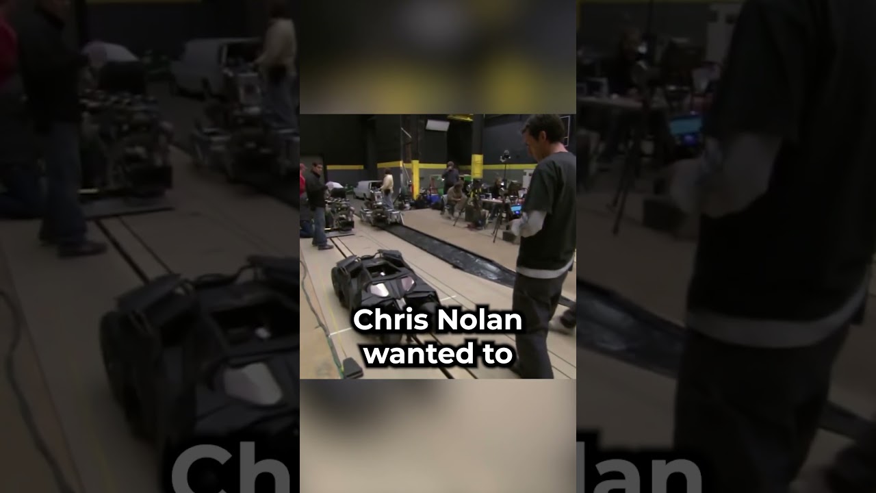 The Dark Knight Batmobile Chase Scene Behind the Scenes #DC #movies