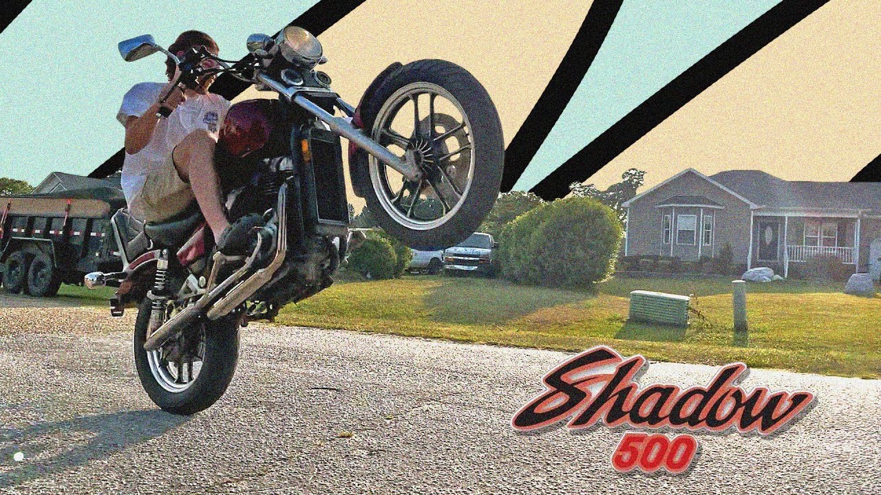 This Honda Shadow 500 is a BLAST!