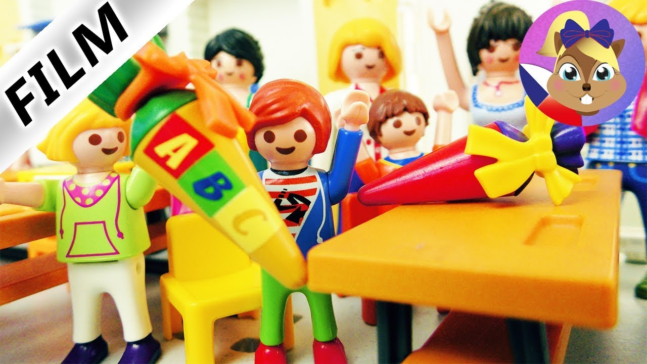 Playmobil příběh | Julianův první den ve škole | Prvňáci | Rodina Dvořákova