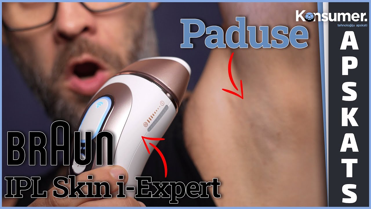 6 nedēļas fotoepilēju padusi... (Braun IPL Skin i-expert Pro 7 tests) | Konsumer 