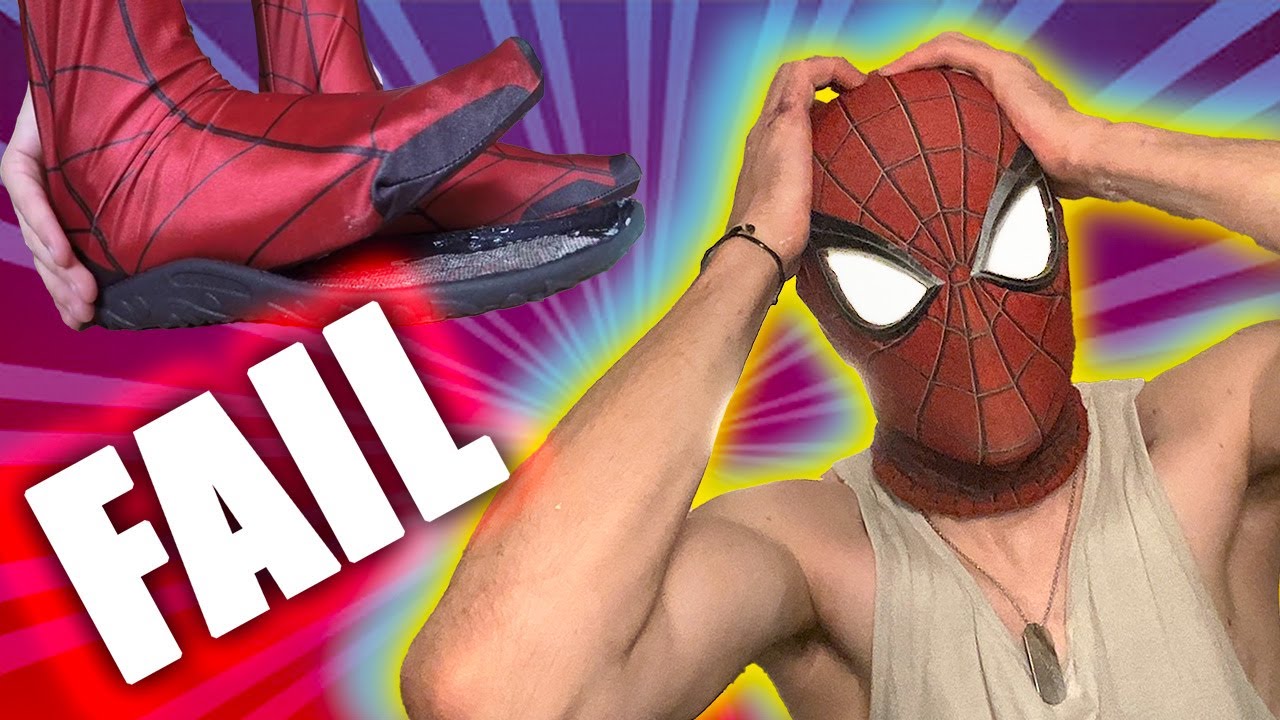 Добавить обувь к костюму паука? ЭПИЧЕСКИЙ ПРОВАЛ