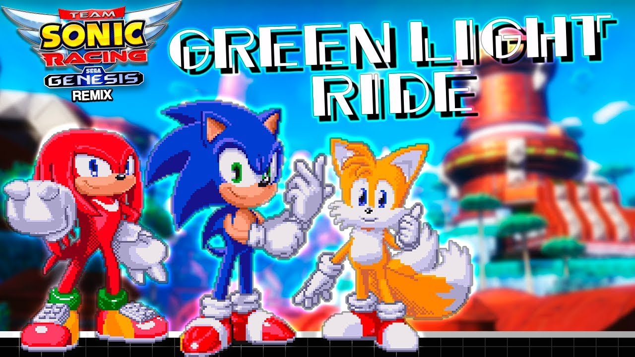 Team Sonic Racing - Green Light Ride (Sega Genesis Remix)
