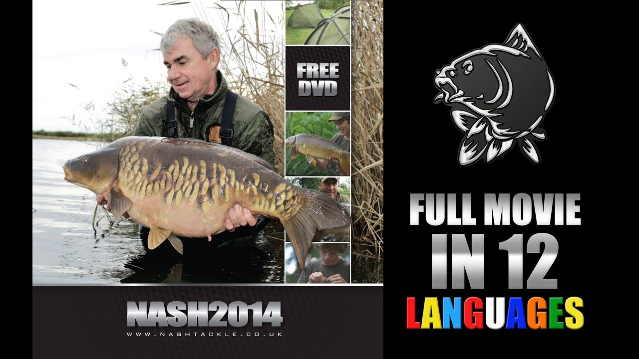 NASH 2014 Carp Fishing DVD FULL MOVIE in 12 languages Kevin Nash Alan Blair