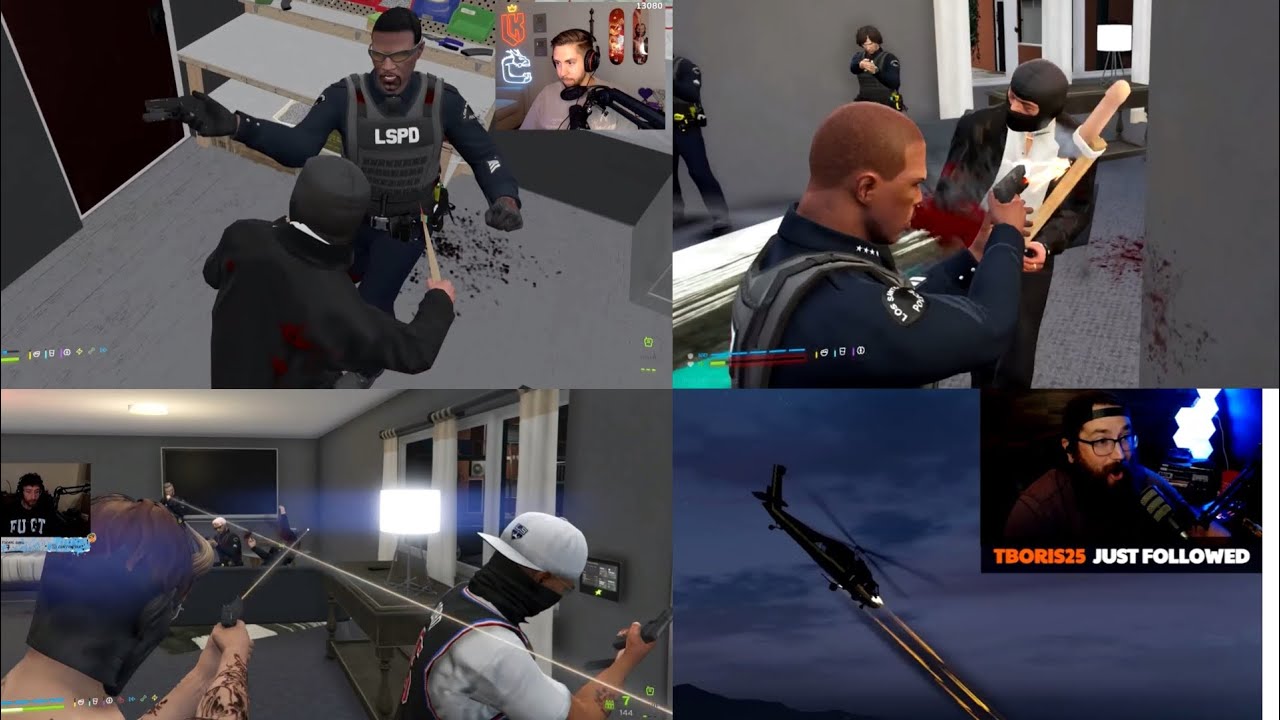 CG Defend K Town from Getting Raided and it's Absolute CINEMA (HILARIOUS ENDING) | Prodigy RP 2.0