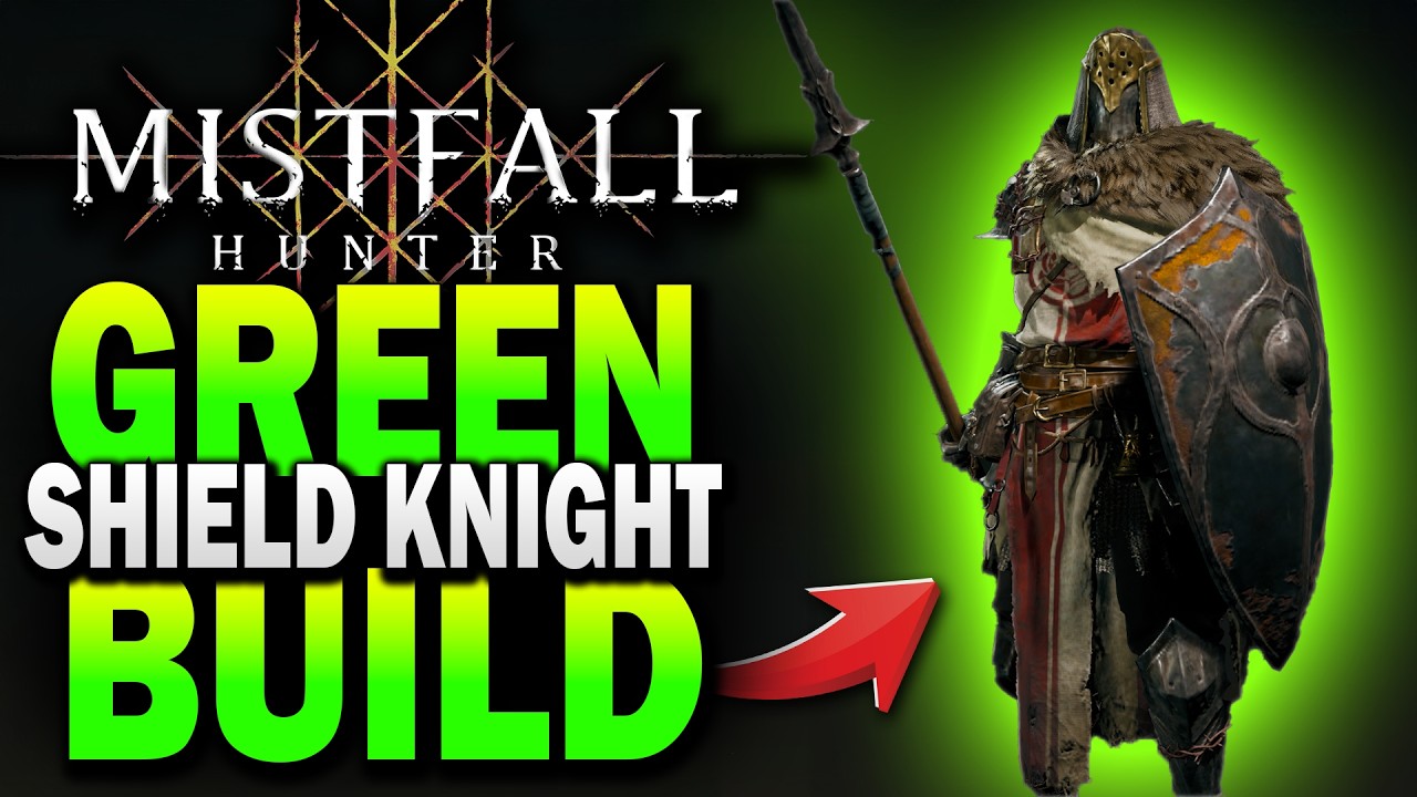 БИЛД: Щит Увядшего Рыцаря &mdash; ЛУЧШЕЕ ЗЕЛЕНОЕ снаряжение в Mistfall Hunter