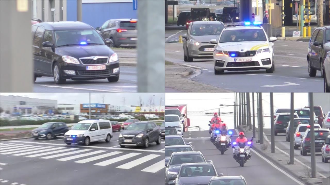 (Nieuwe) Vele  douane Voertuigen met spoed naar achtervolging in Antwerpen