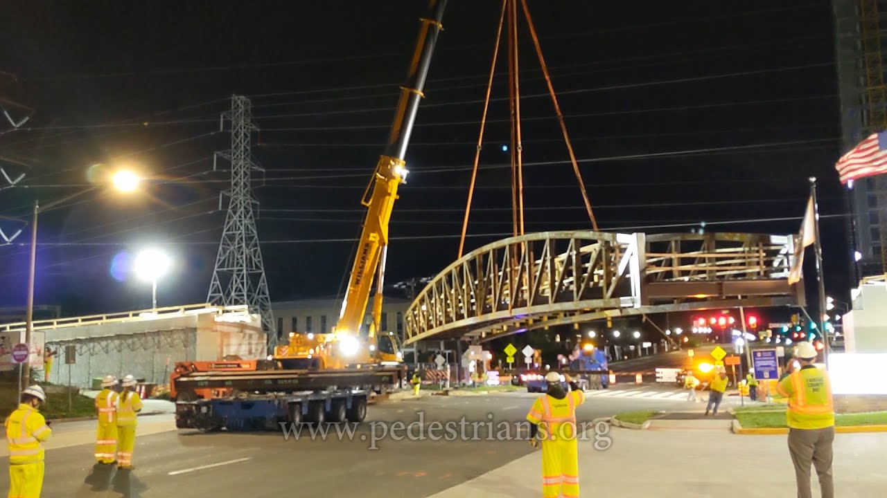 W&OD Trail Bridge (Time Lapse)