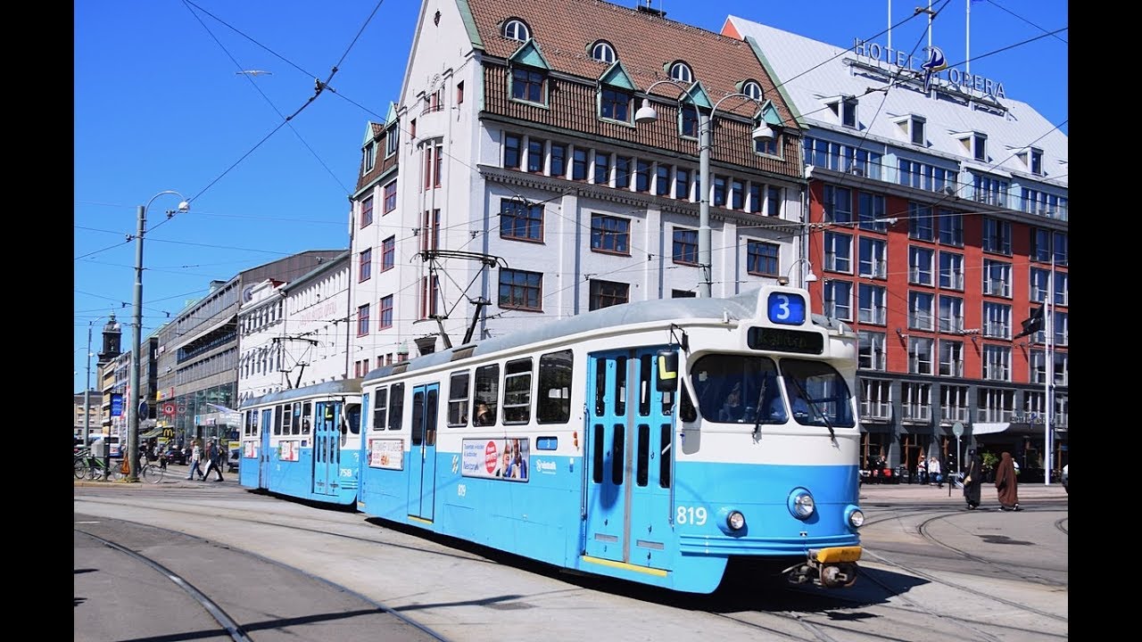 Die Straßenbahn in Göteborg