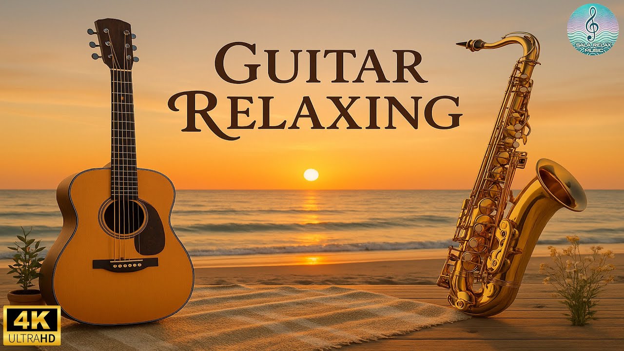 Great Relaxing Peaceful Music - Instrumental Music Relaxing Sleep - Guitar Melody & American Scene