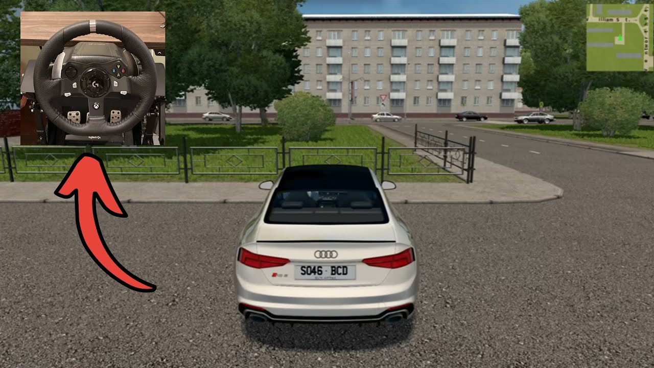 Audi RS5 Coupe - City Car Driving [Logitech G920 Gameplay]