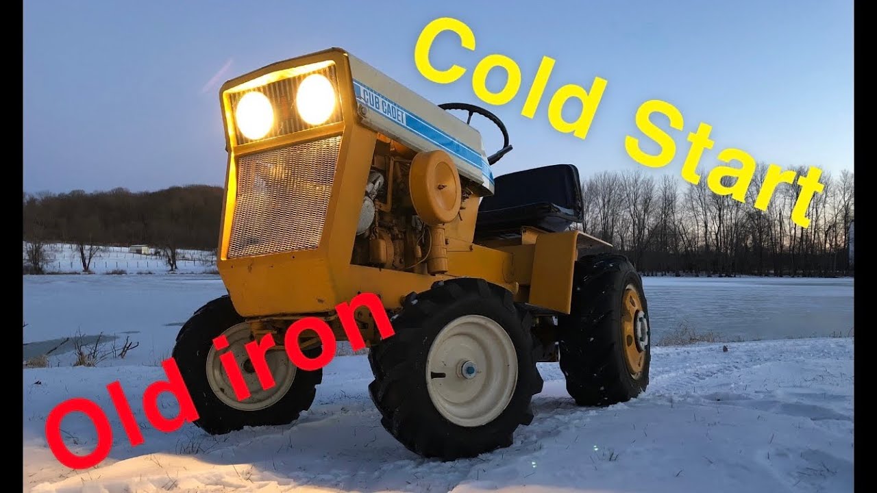 Cold Start: 1967 Cub Cadet 125