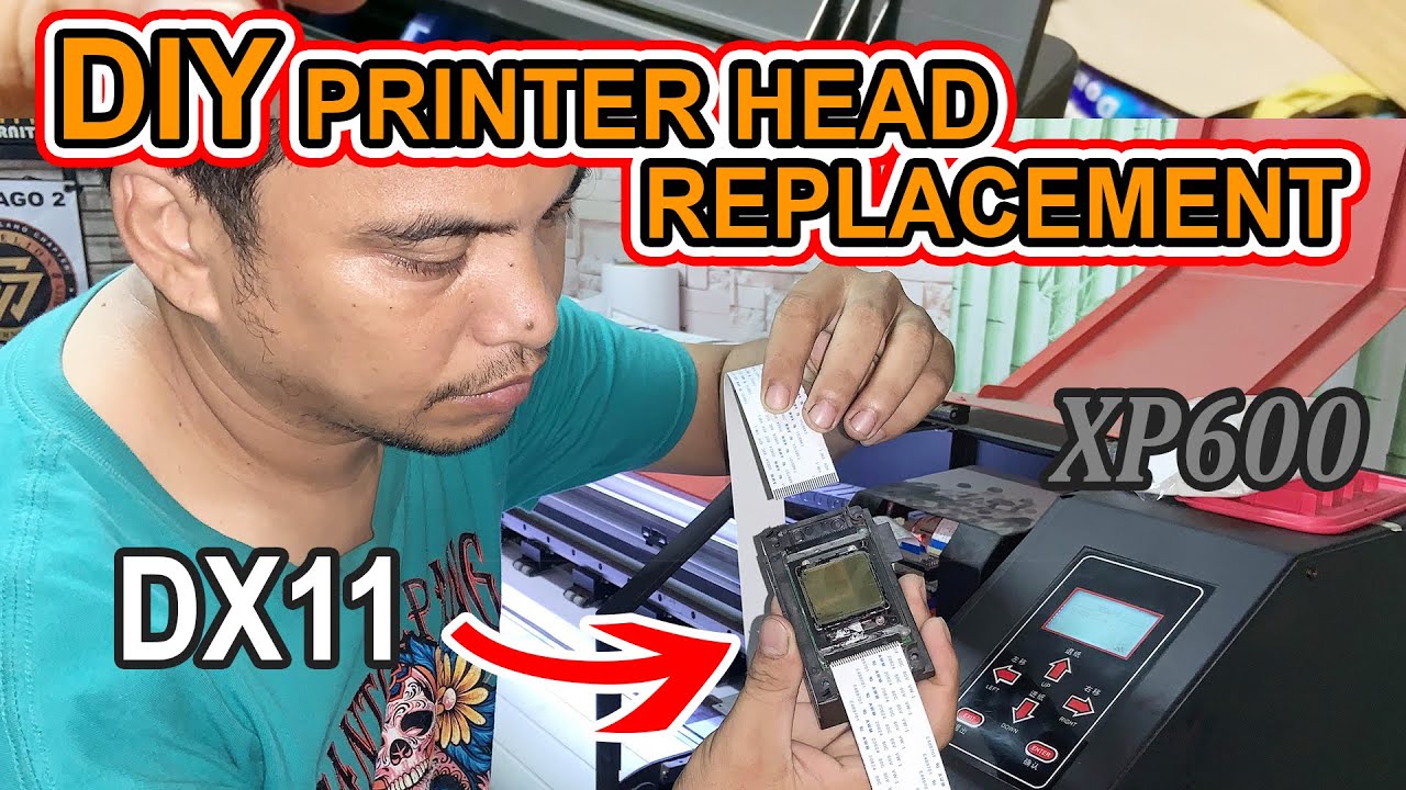 DIY Printhead Replacement | DX11/XP600 | Large format printing