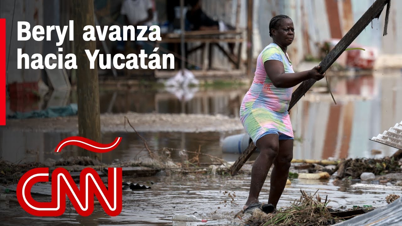 Resumen en video del huracán Beryl, que avanza hacia Yucatán: precauciones, recorrido y noticias