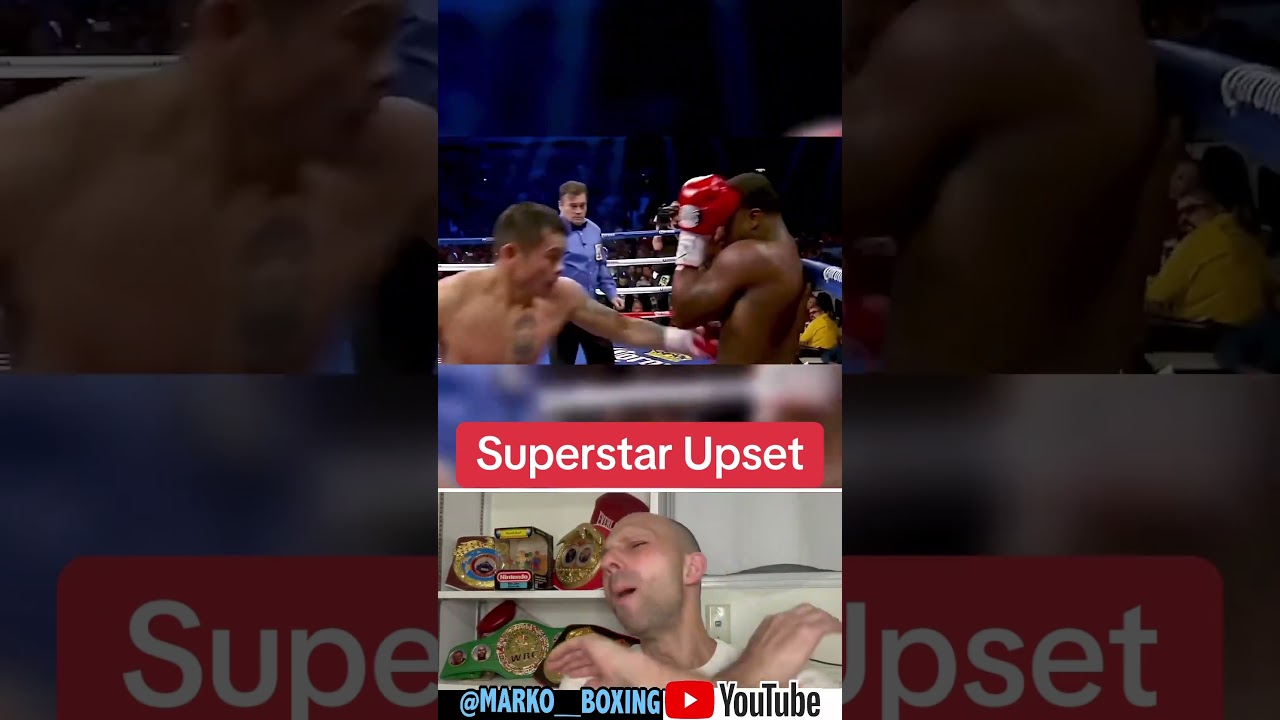 When a rising boxing superstar gets upset
