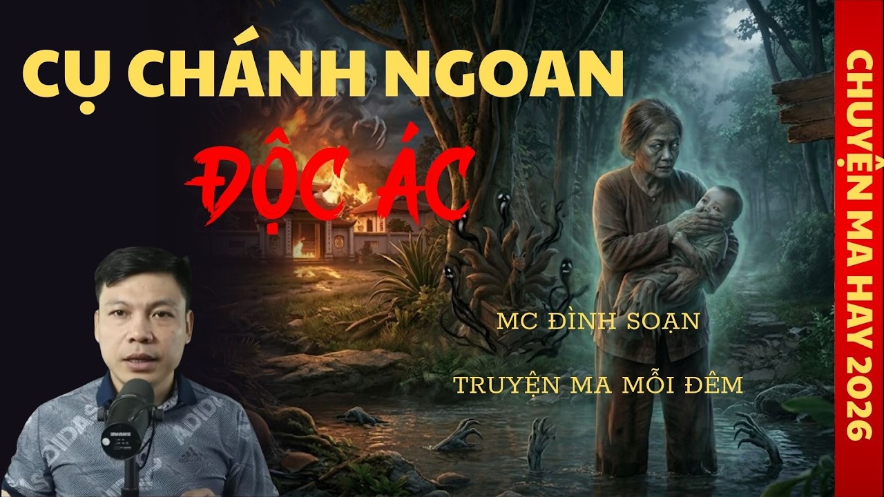 TRUYỆN MA ĐÌNH SOẠN : CỤ CHÁNH NGOAN ĐỘC ÁC  / CHUYỆN MA ĐÌNH SOẠN KỂ SỢ