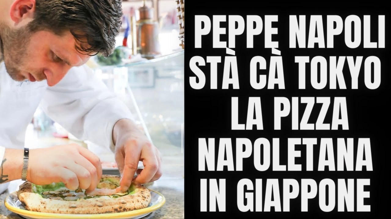 INTERVISTA PEPPE NAPOLI STA CA - PIZZA NAPOLETANA A TOKYO #italianiingiappone