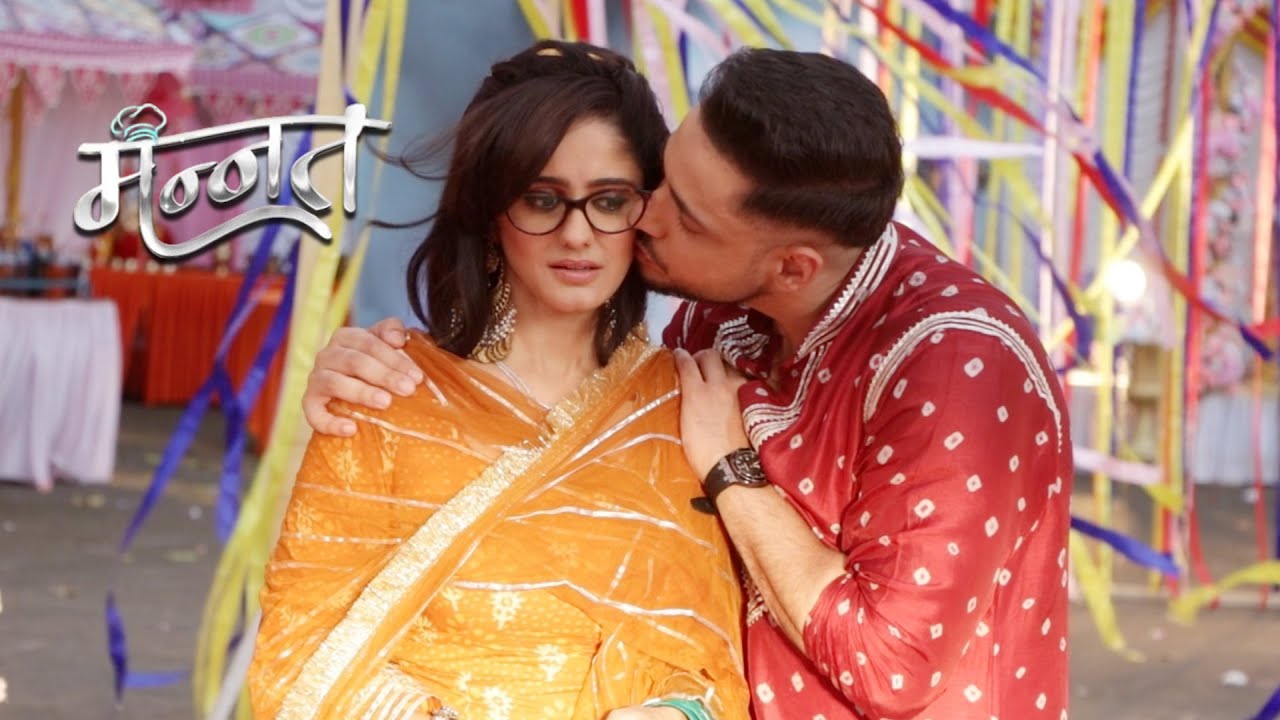 mannat | Today New episode | Vikrant ने Mannat को किया kiss दोनो आये करीब | On location 