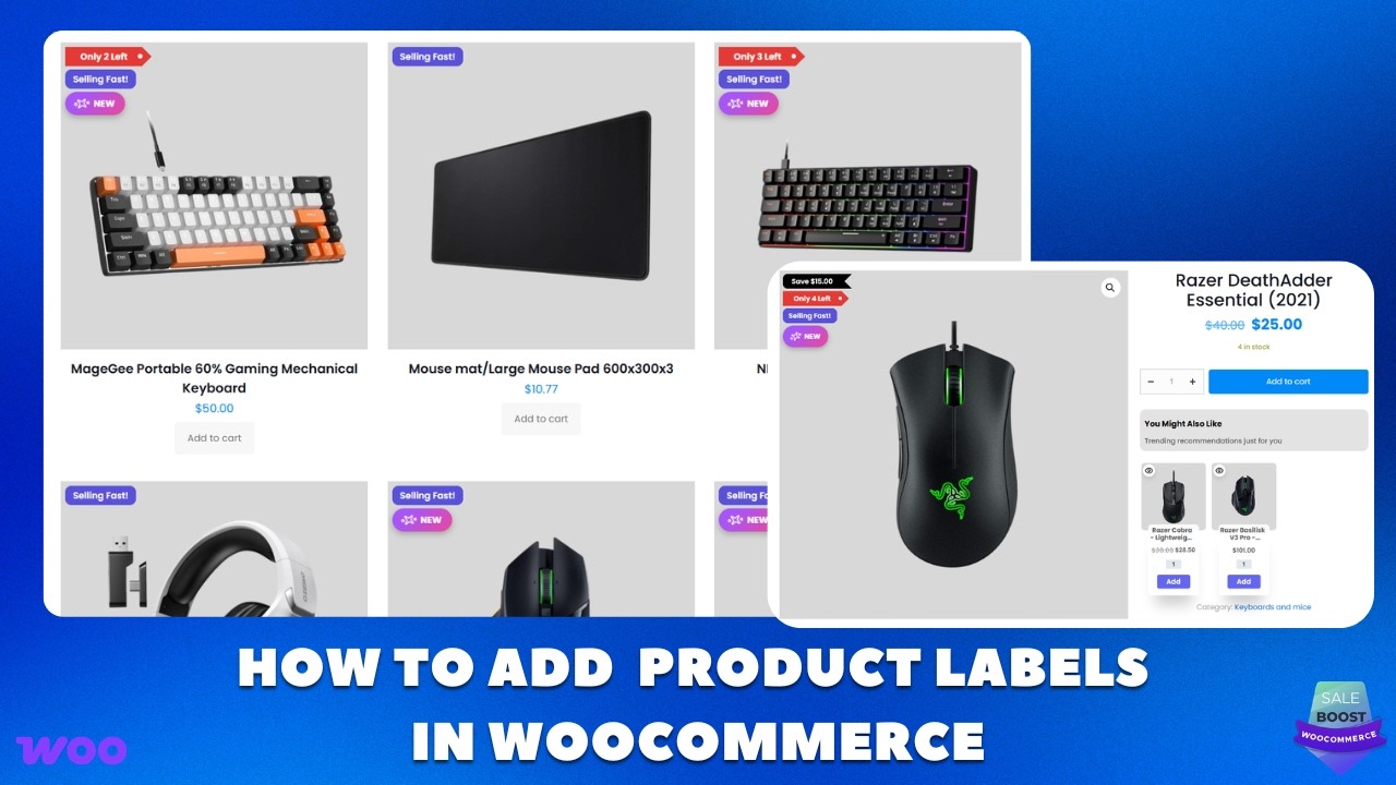 How to Add Product Labels in WooCommerce
