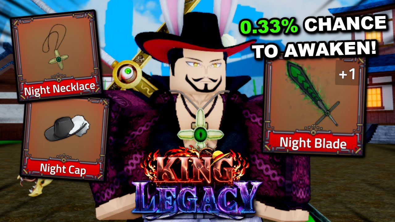 Пробуждение Ночного Клинка станет Михоком в Roblox King Legacy... Вот что произошло!