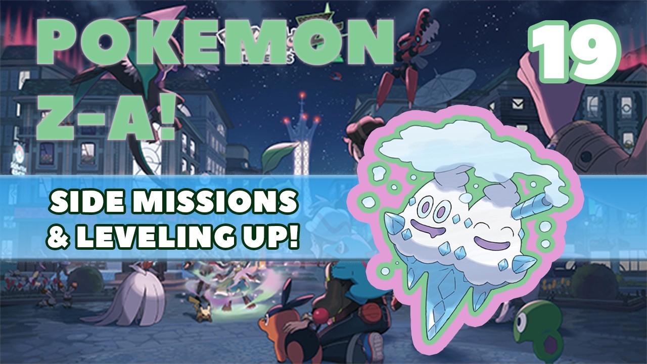 ❤️‍🔥Pokémon Legends Z-A! part 19, Rank A -  Side Missions & Leveling up for Mega Battles!