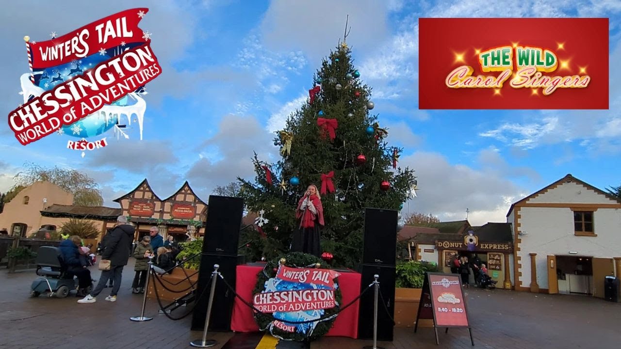 The Wild Carol Singer Full Set Winter's Tail 2023 at Chessington World of Adventures Resort