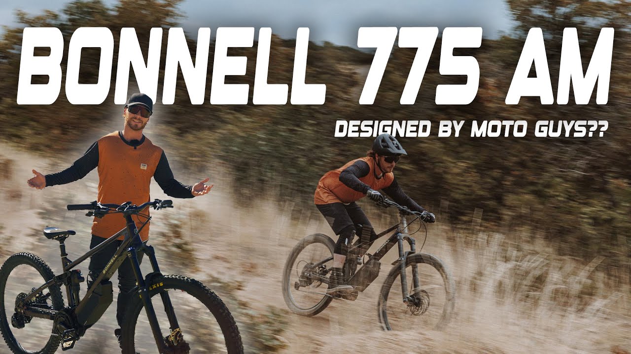 Этот электрический горный велосипед разработан ребятами из Moto! Bonnell 775 AM