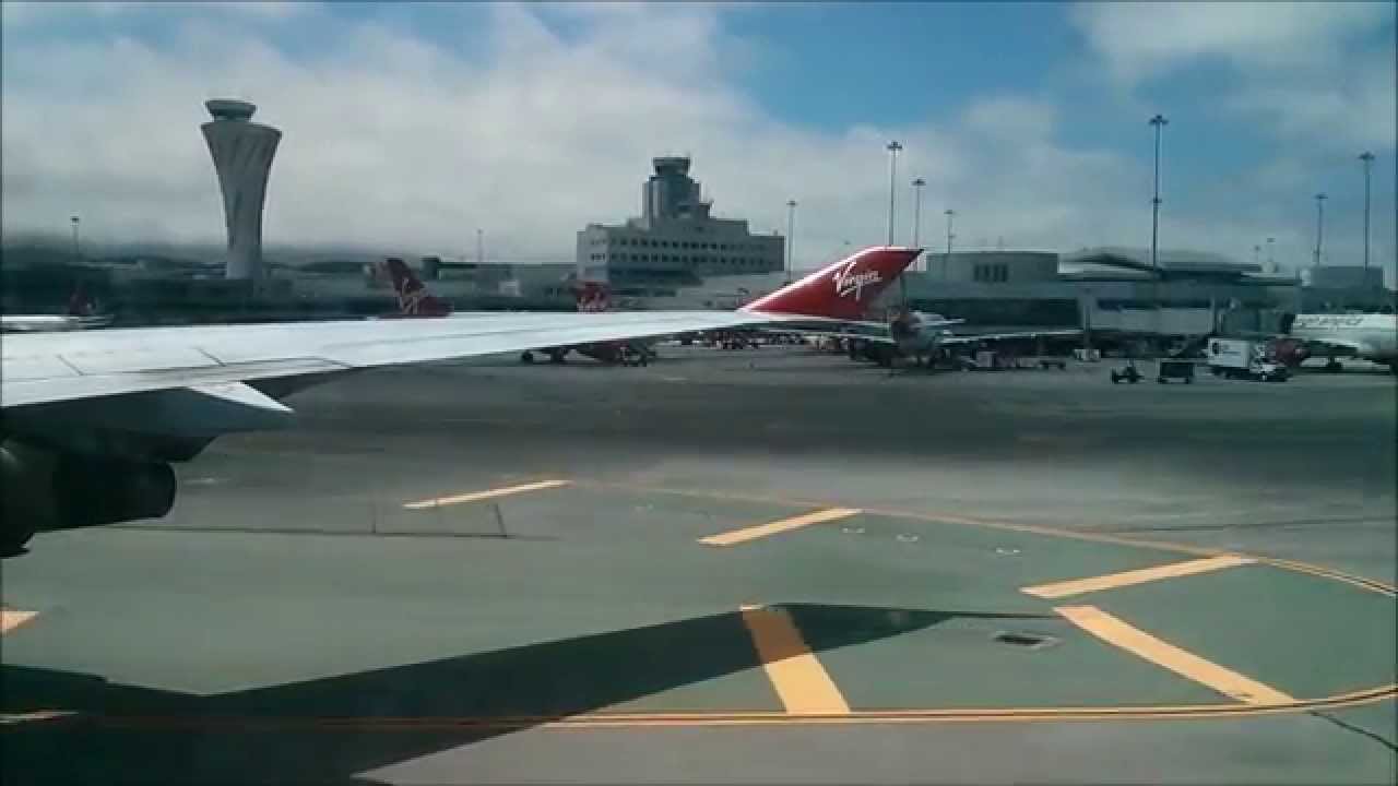 Virgin Atlantic (VS19) London Heathrow to San Francisco - Boeing 747-400