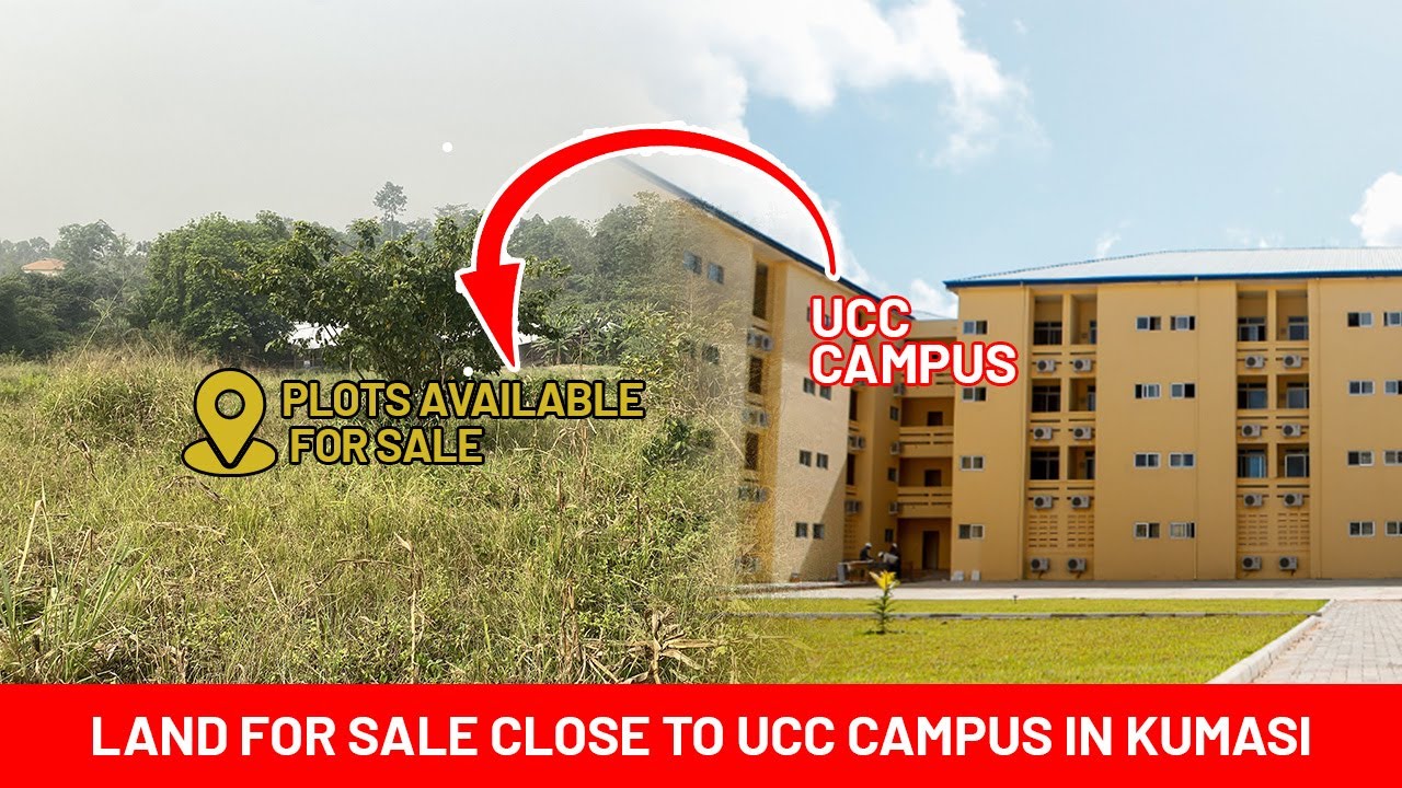 Plots of Land for Sale close to UCC Kumasi Campus in the Ashanti Region for a cool GHC60,000