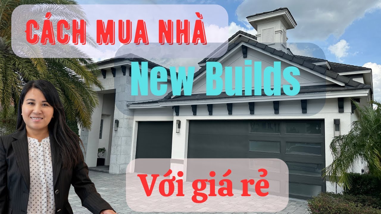 Cách MUA NHÀ MỚI với GIÁ RẺ. Khu nhà sân golf community Providence, gần Orlando và Tampa