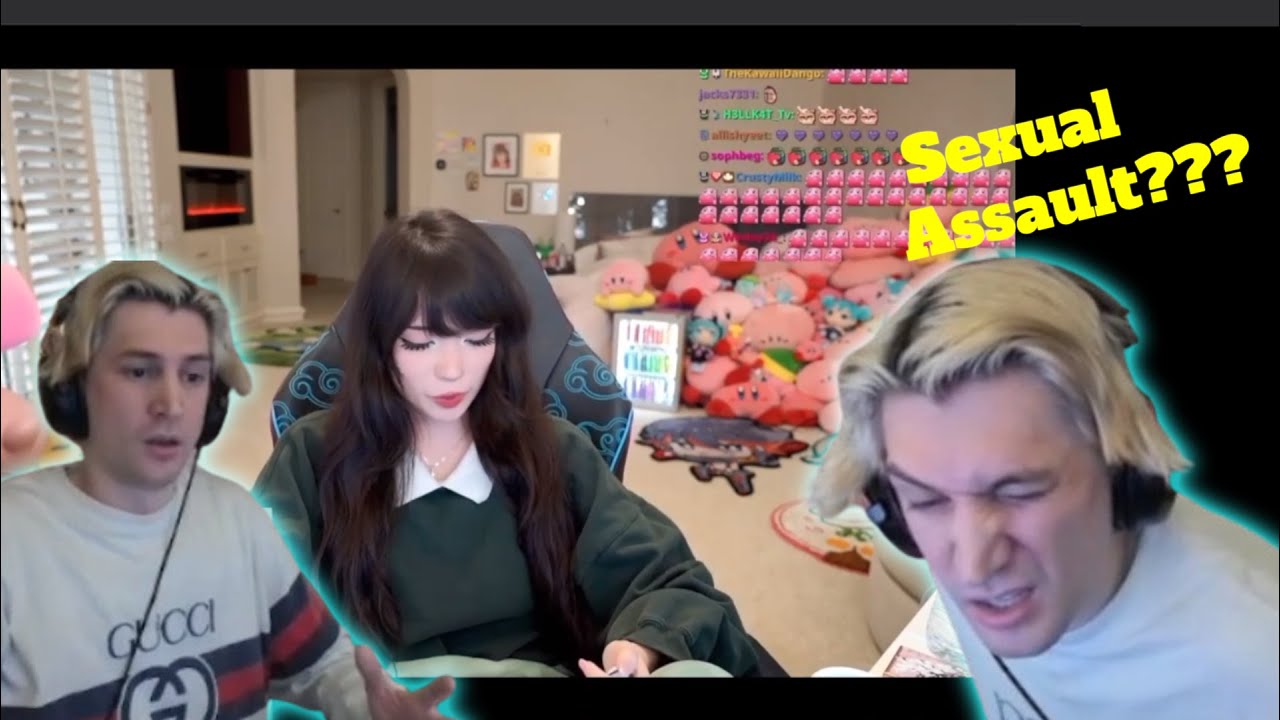 xQc Reacts to Emiru's Allegations on Mizkif.