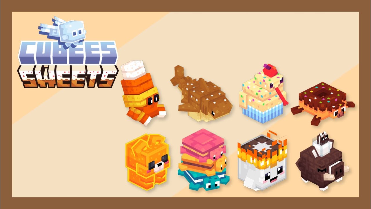 Cubees Sweets Pack - Pets & companions