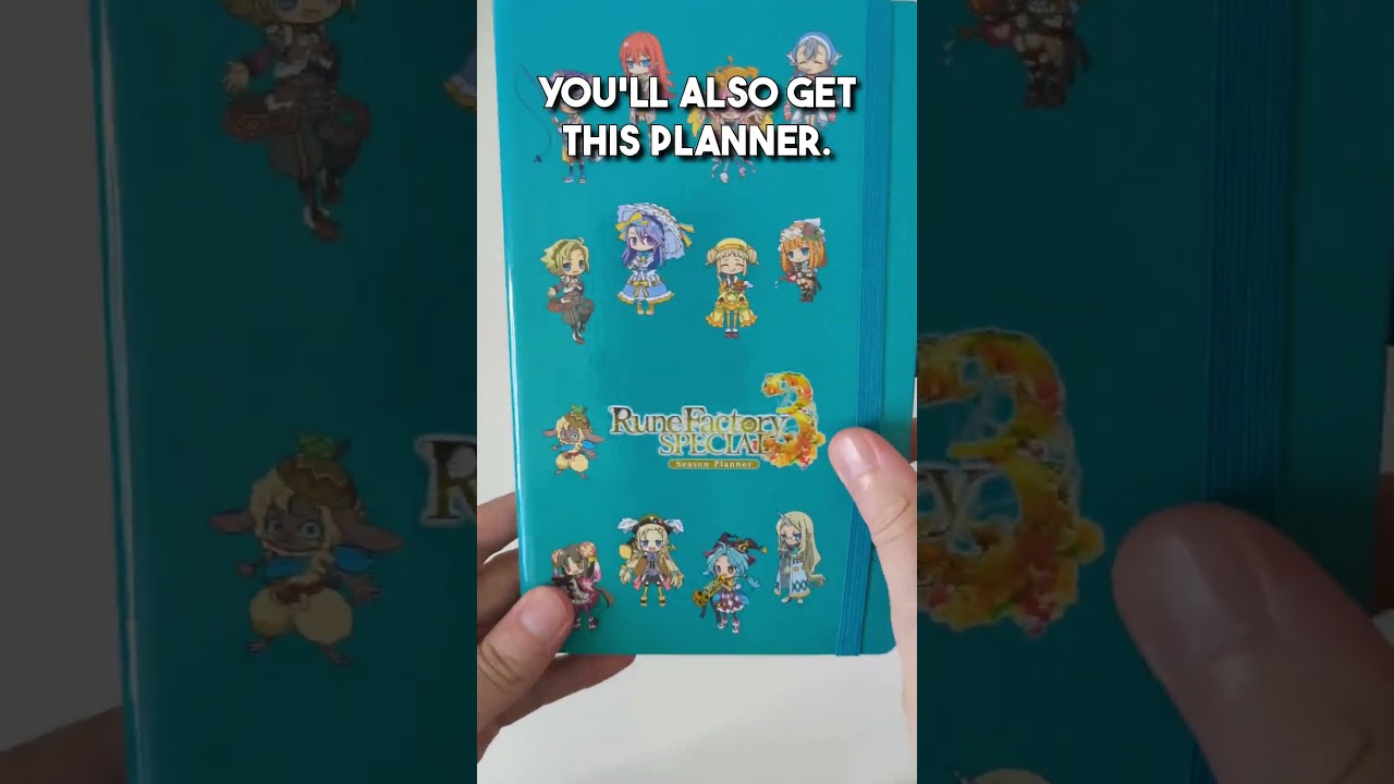 Unboxing Rune Factory 3 Special Golden Memories #gaming #runefactory3