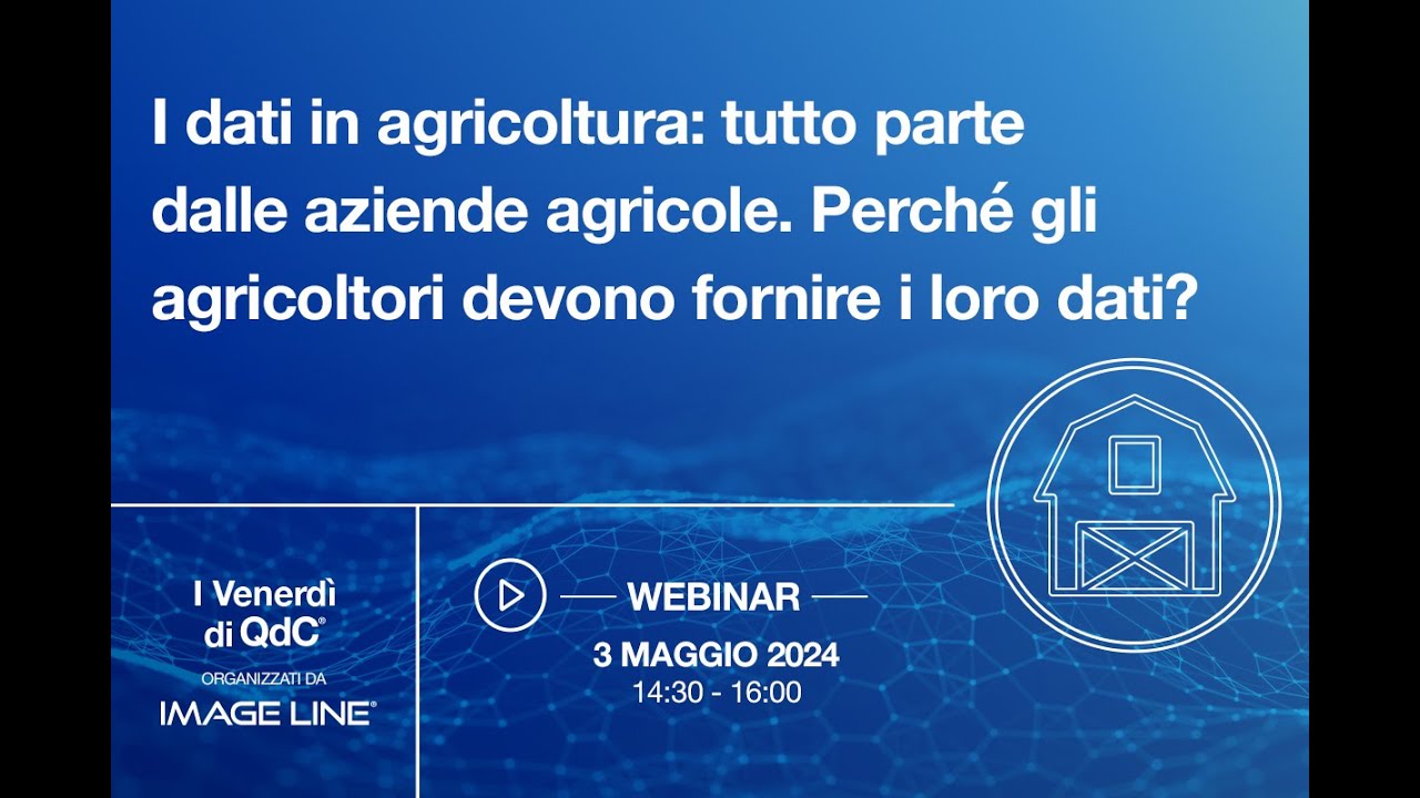 Tutto parte dall'azienda agricola: perchè gli agricoltori devono fornire dati?