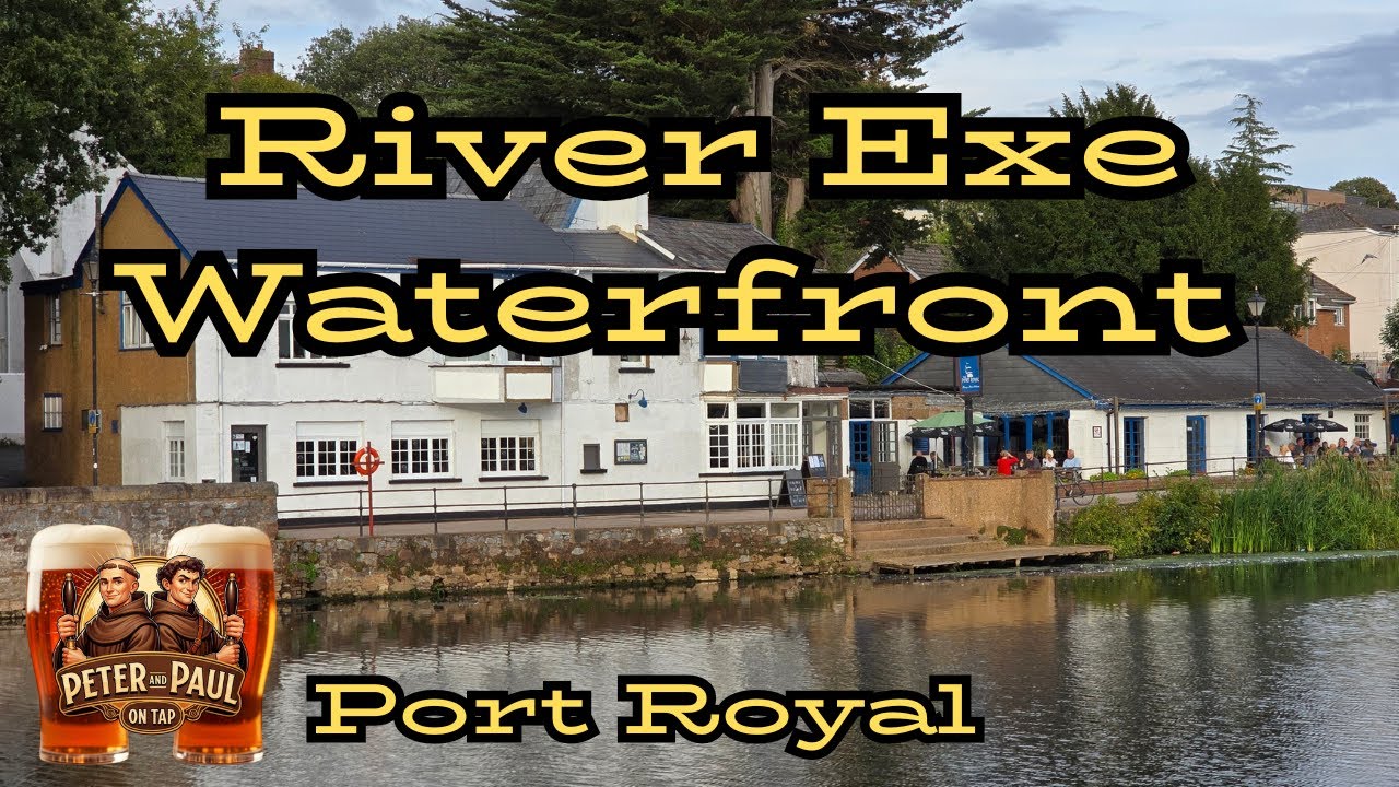 Port Royal Exeter Pub Tour | Waterfront Beer Garden on the River Exe