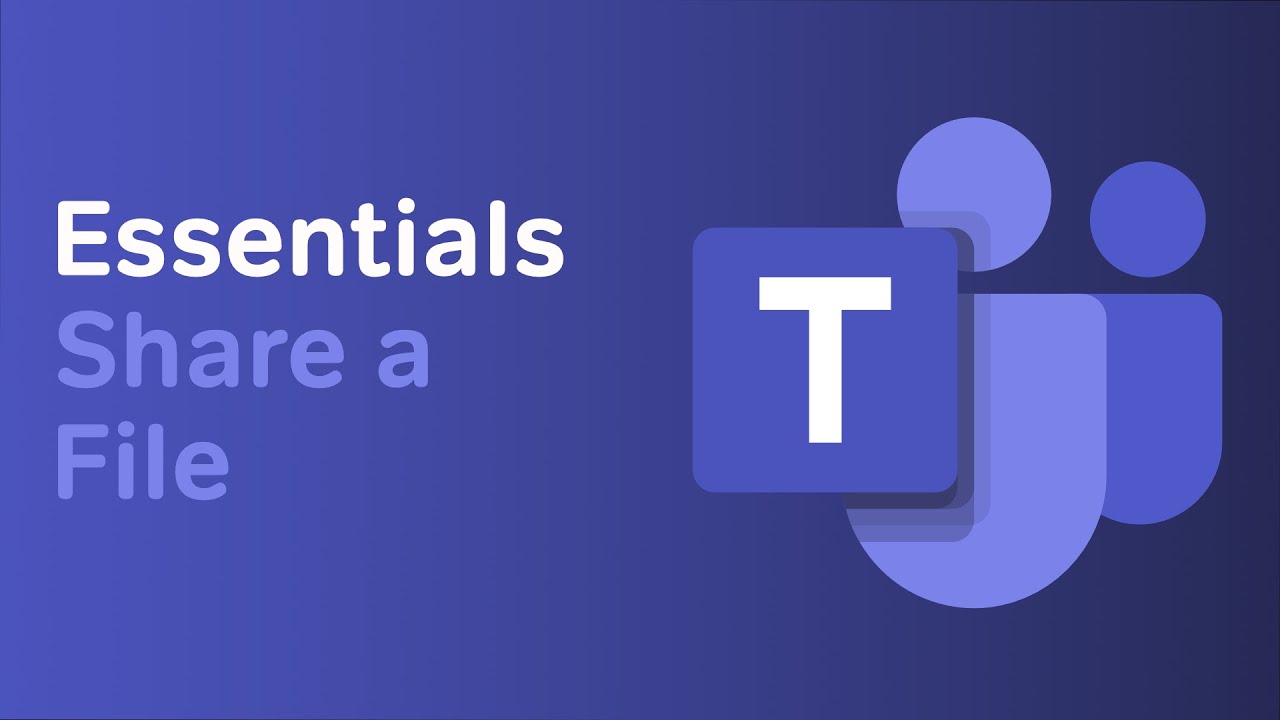 Как поделиться файлом в канале | Основы Microsoft Teams