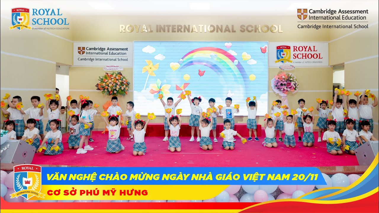 ROYAL SCHOOL PHÚ MỸ HƯNG | KHỐI MẦM NON | VĂN NGHỆ CHÀO MỪNG NGÀY NHÀ GIÁO VIỆT NAM 20/11