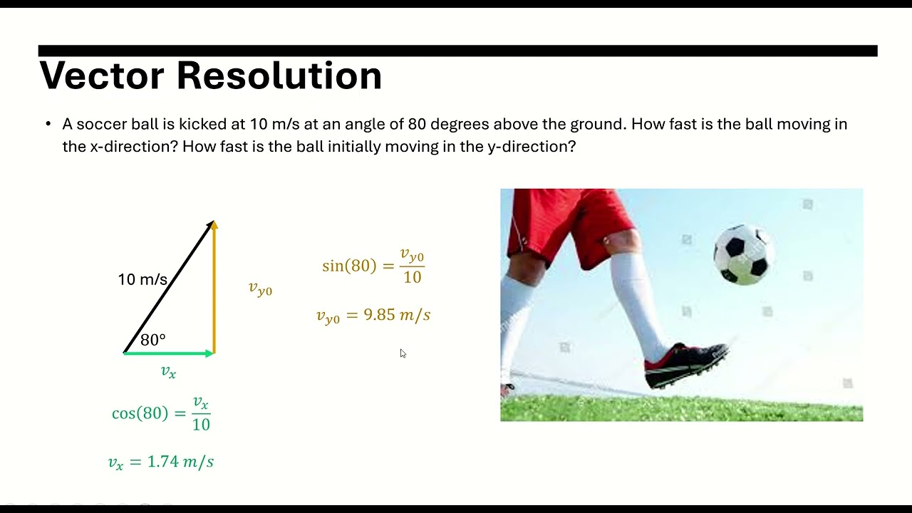 Vector Addition and Horizontally Launched Projectiles