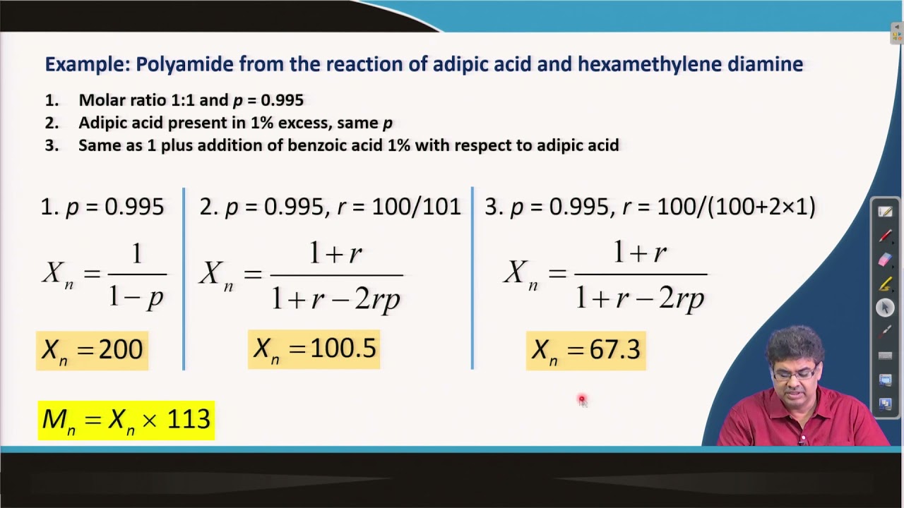 Linear Step Polymerization: MW Control, MW Distribution, Kinetics