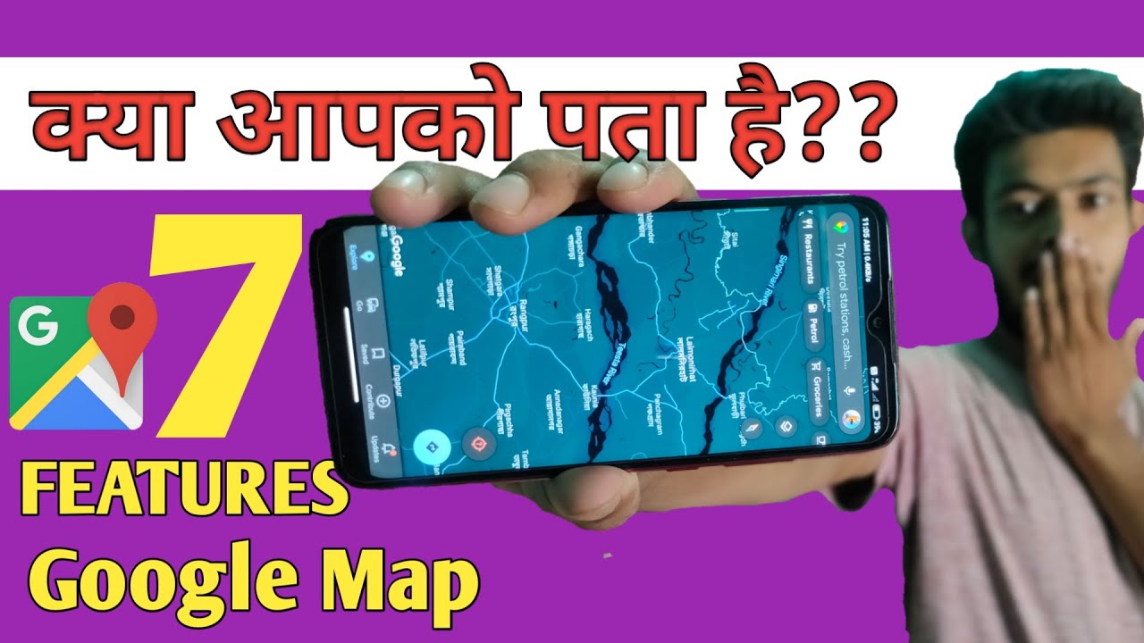 Top 7 best hidden features of google map in 2021 I Google map tips and tricks I Google map in 2021