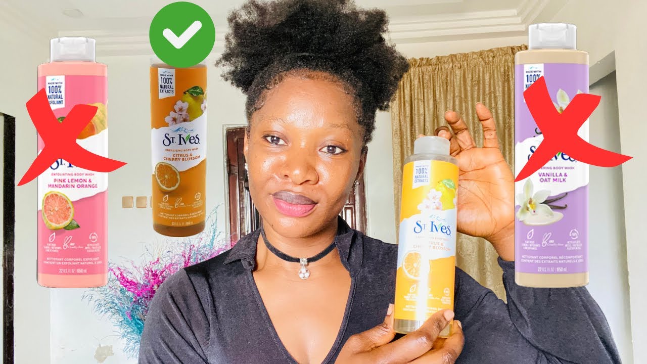 HONEST ST. IVES CITRUS AND CHERRY BLOSSOM BODY WASH REVIEW! CHEAP BODY WASH FOR GLOWING SKIN