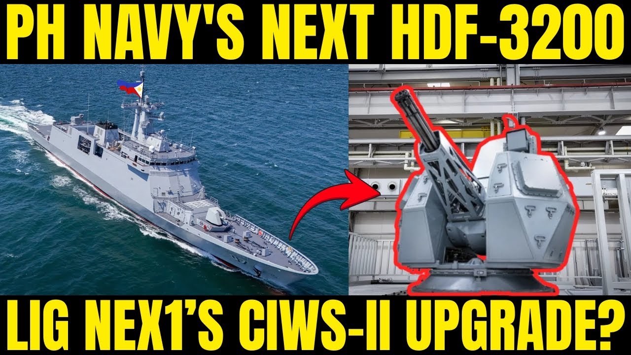 Следующий HDF-3200 ВМС Филиппин: модернизация CIWS-II для LIG Nex1?