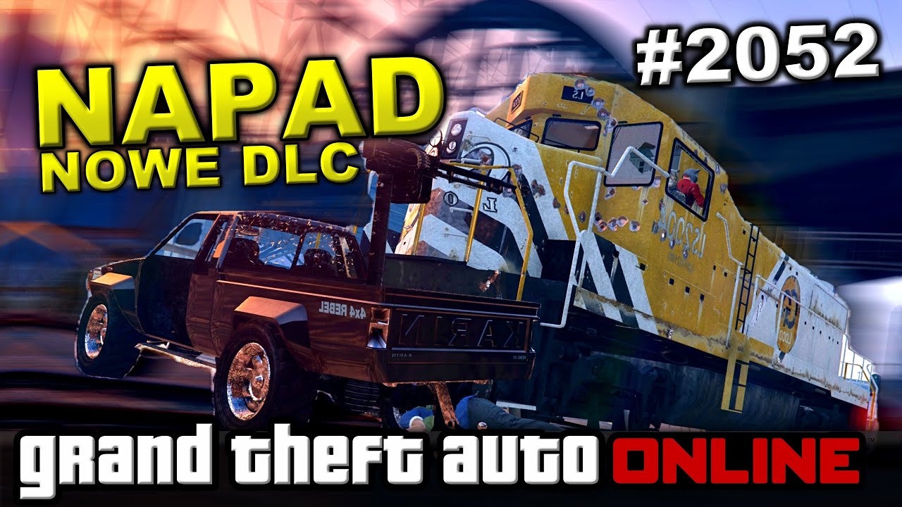 GTA 5 ONLINE Po Polsku💥KRADNIEMY POCIĄG - CLUCKIN BELL DLC 