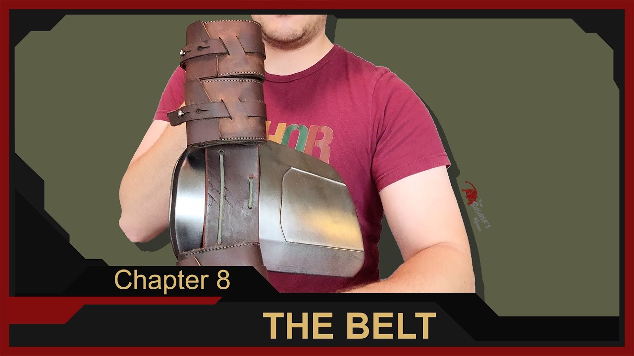 How I Made a Mandalorian's Belt Using REAL Leather! | Chapter 8: The Belt