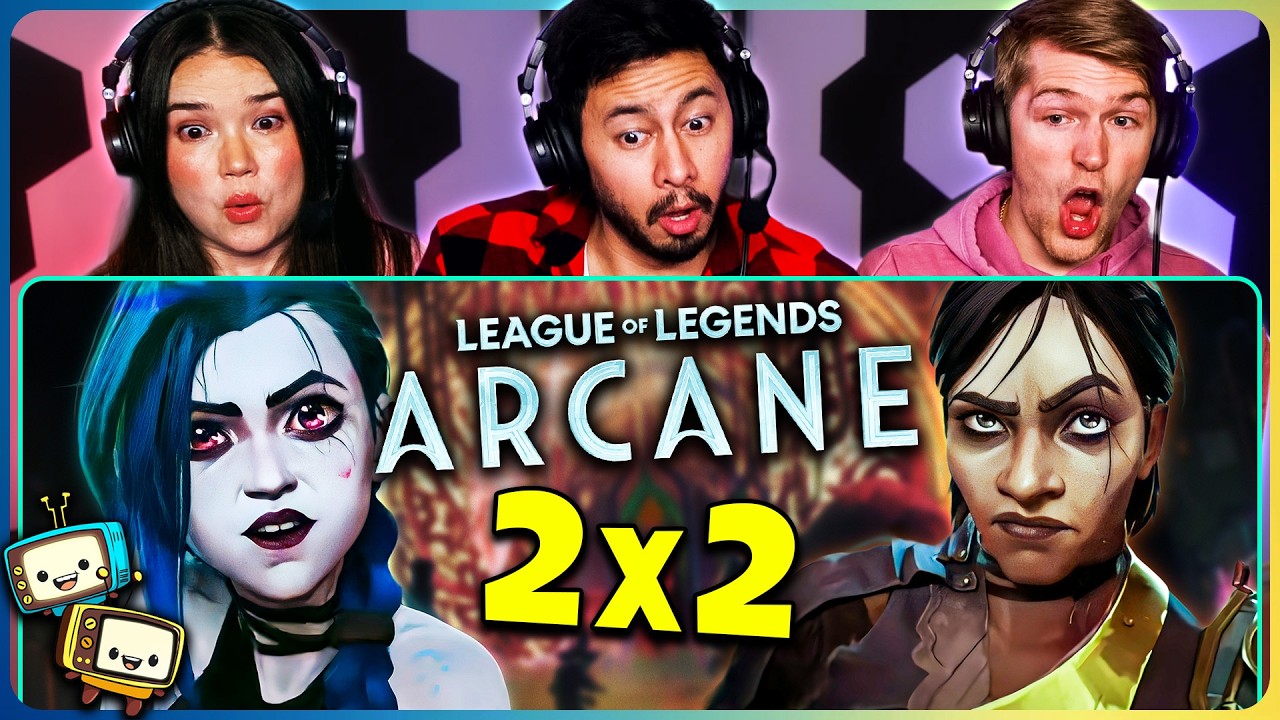 ARCANE 2x2 "Watch It All Burn" Reaction & Discussion! | League of Legends | Netflix w/ Jaby Koay