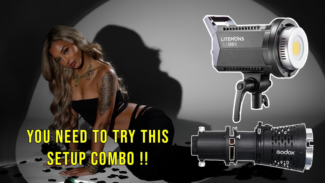 Birthday Photoshoot Using Constant Light – LITEMONS LA150Bi + GODOX PROJECTOR - iPhone 16 BTS