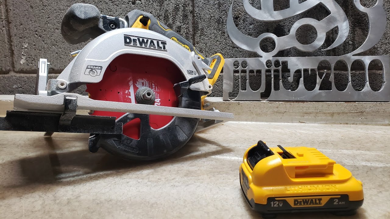 2AH Dewalt Battery - How Many Cuts? DEWALT 12V XTREME Brushless Cordless Circular Saw
